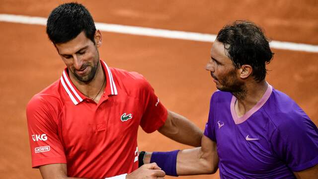Novak Djokovic verloor vorig jaar in de finale van Roland Garros kansloos van Rafael Nadal.