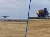 Russische straaljager stort neer en veroorzaakt vuurbal op de Krim