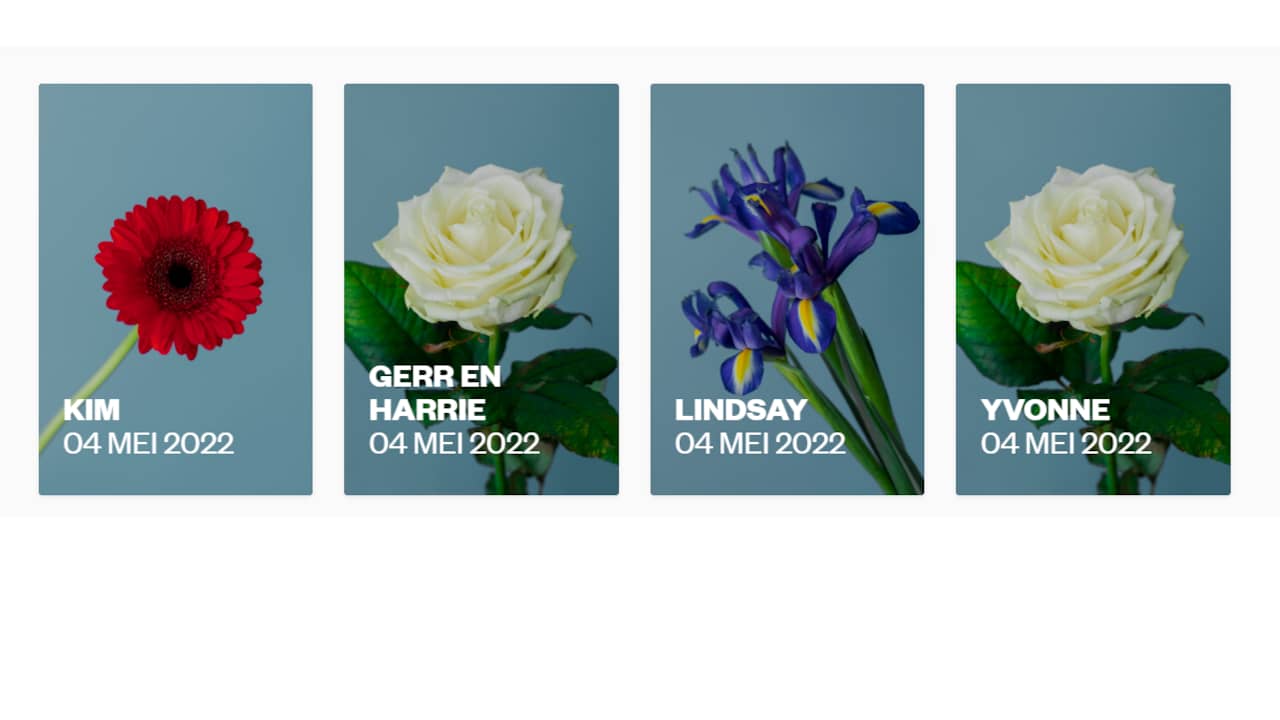 Al meer dan duizend bloemen neergelegd bij oorlogsmonumenten | | NU.nl