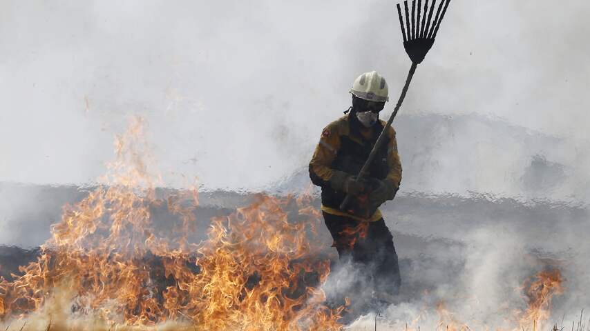 Grote bosbrand bedreigt Spaans nationaal park Doñana 
