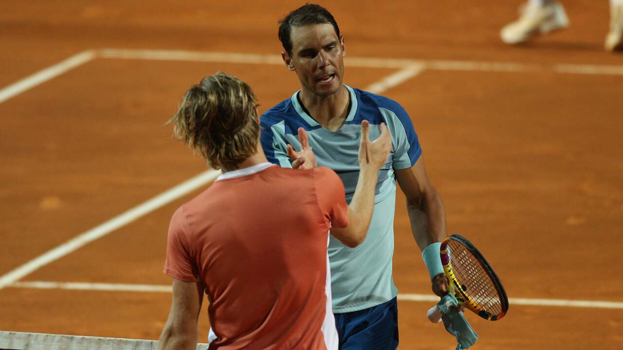 Rafael Nadal moest zijn meerdere erkennen in Denis Shapovalov.