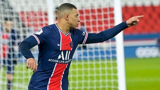 Kylian Mbappé was vrijdag weer eens goud waard voor Paris Saint-Germain.