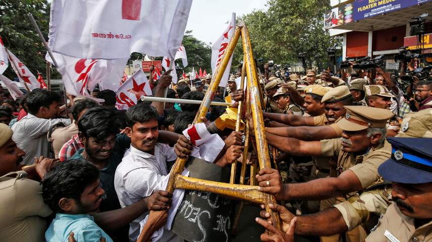 Dodental van demonstraties India loopt op, 1.500 arrestaties