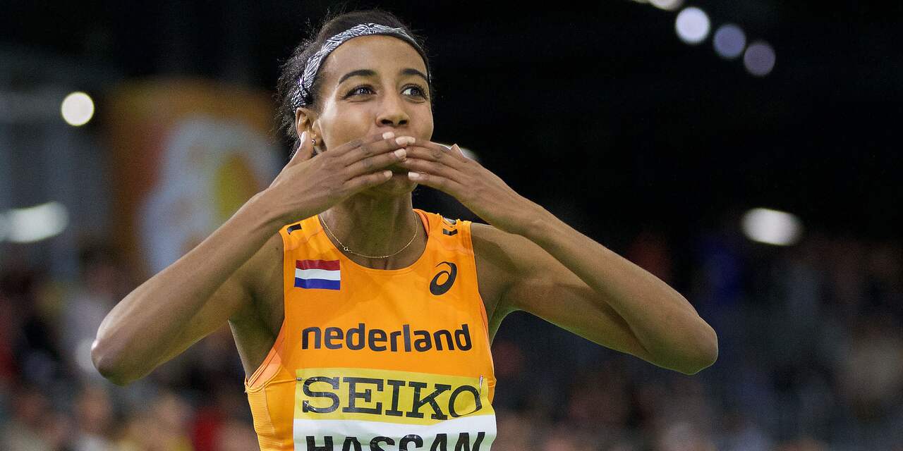 Hassan verbetert veertien jaar oud Nederlands record op 5000 meter