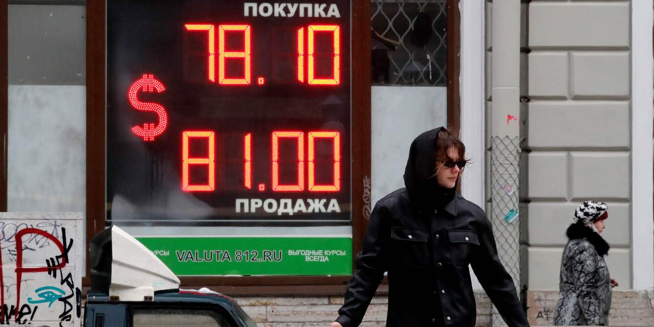 Dochteronderneming Russische centrale bank staat op omvallen door sancties