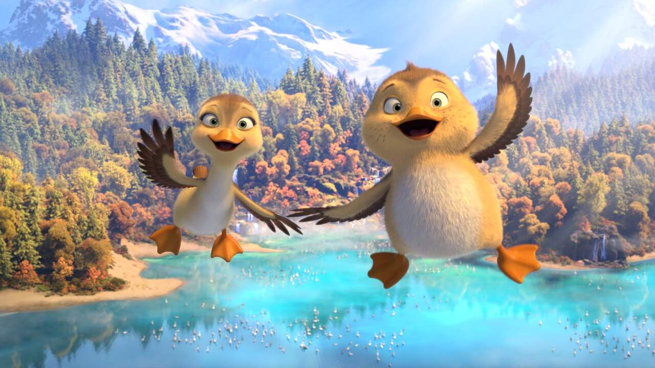 Bekijk hier de trailer van Duck Duck Goose