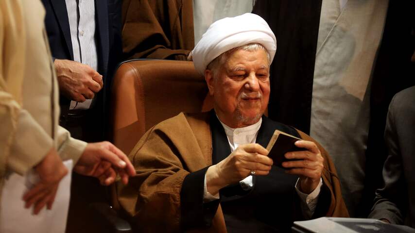 Iraanse oud-president Rafsanjani overleden in ziekenhuis