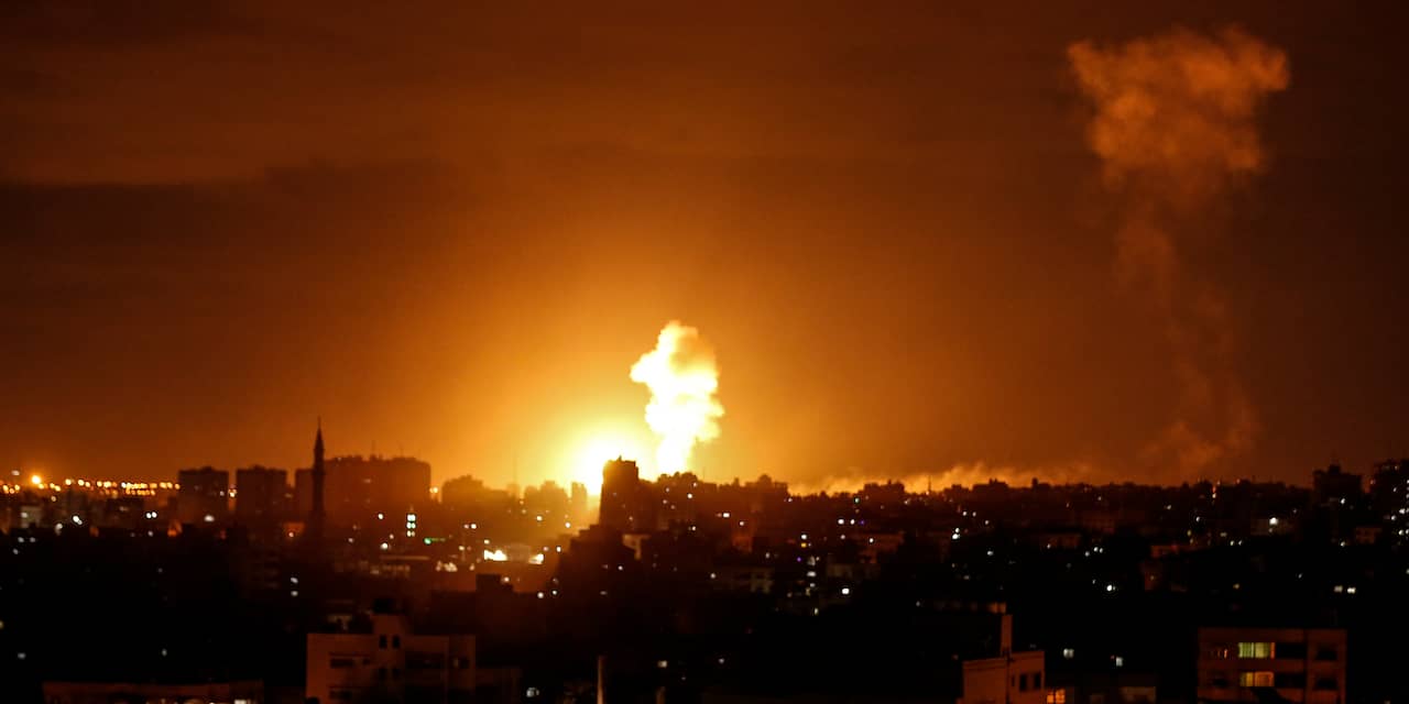 Israël bestookt doelen in Gaza in antwoord op raketaanvallen