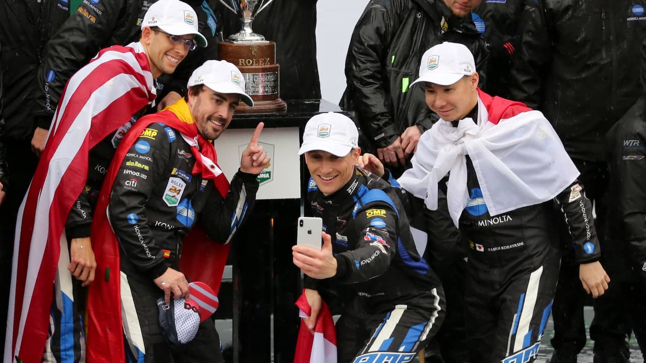 Renger van der Zande won in 2019 samen met onder meer Fernando Alonso de 24 uur van Daytona.