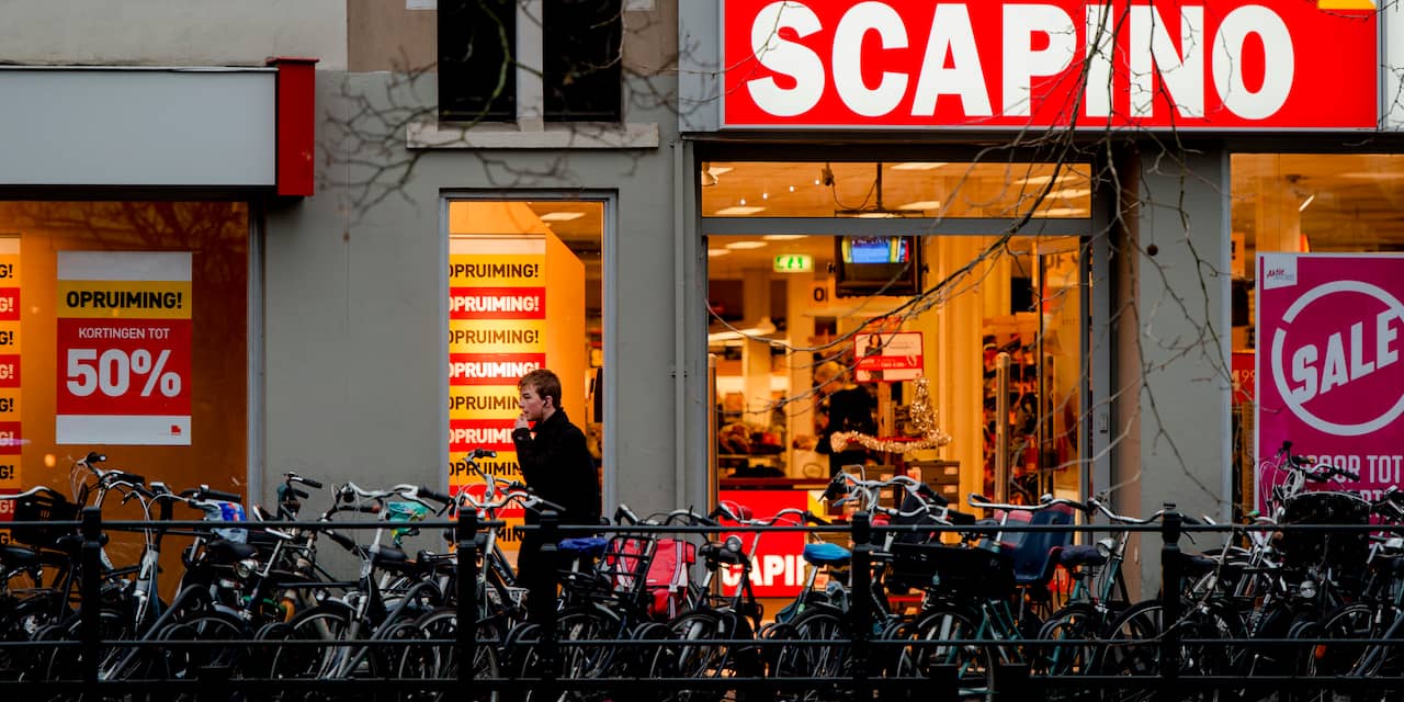 Schoenenketen Scapino failliet verklaard