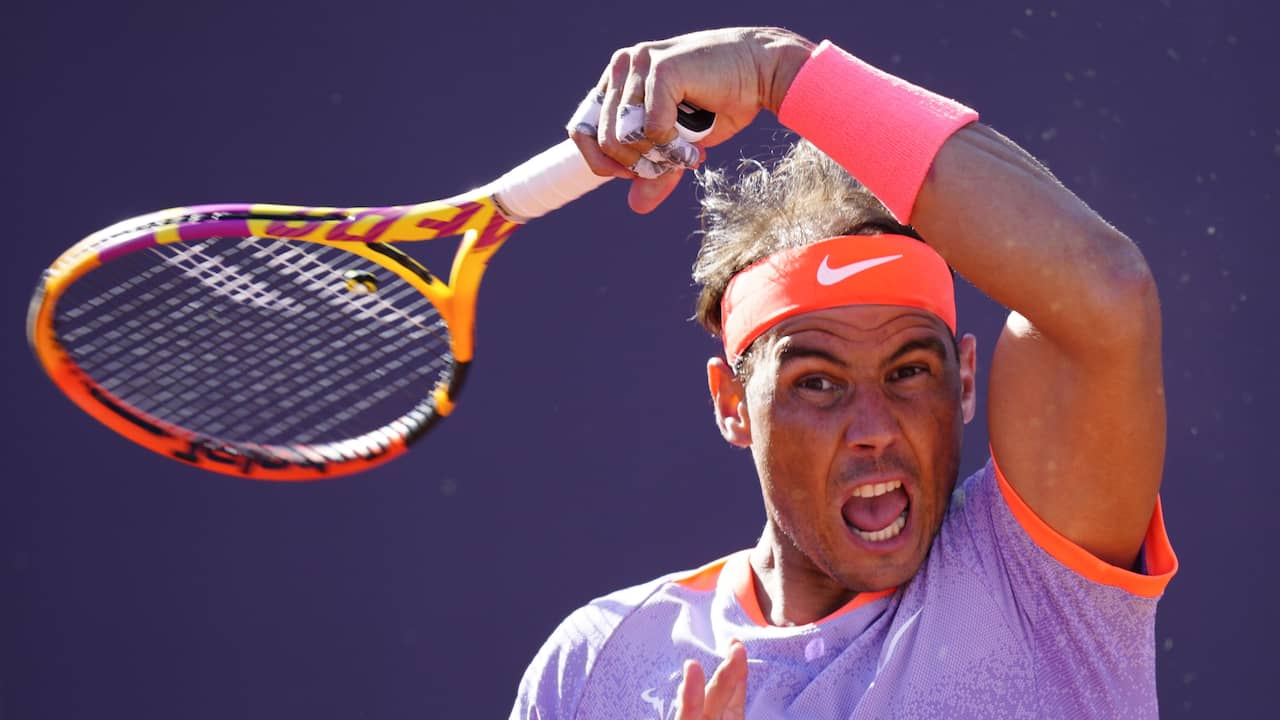 Beeld uit video: Samenvatting: Nadal in tweede ronde Barcelona onderuit tegen De Minaur