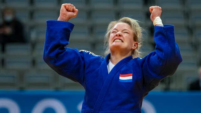 Sanne van Dijke hoopt voor het eerst naar de Olympische Spelen te gaan, maar heeft geduchte concurrentie van Kim Polling.