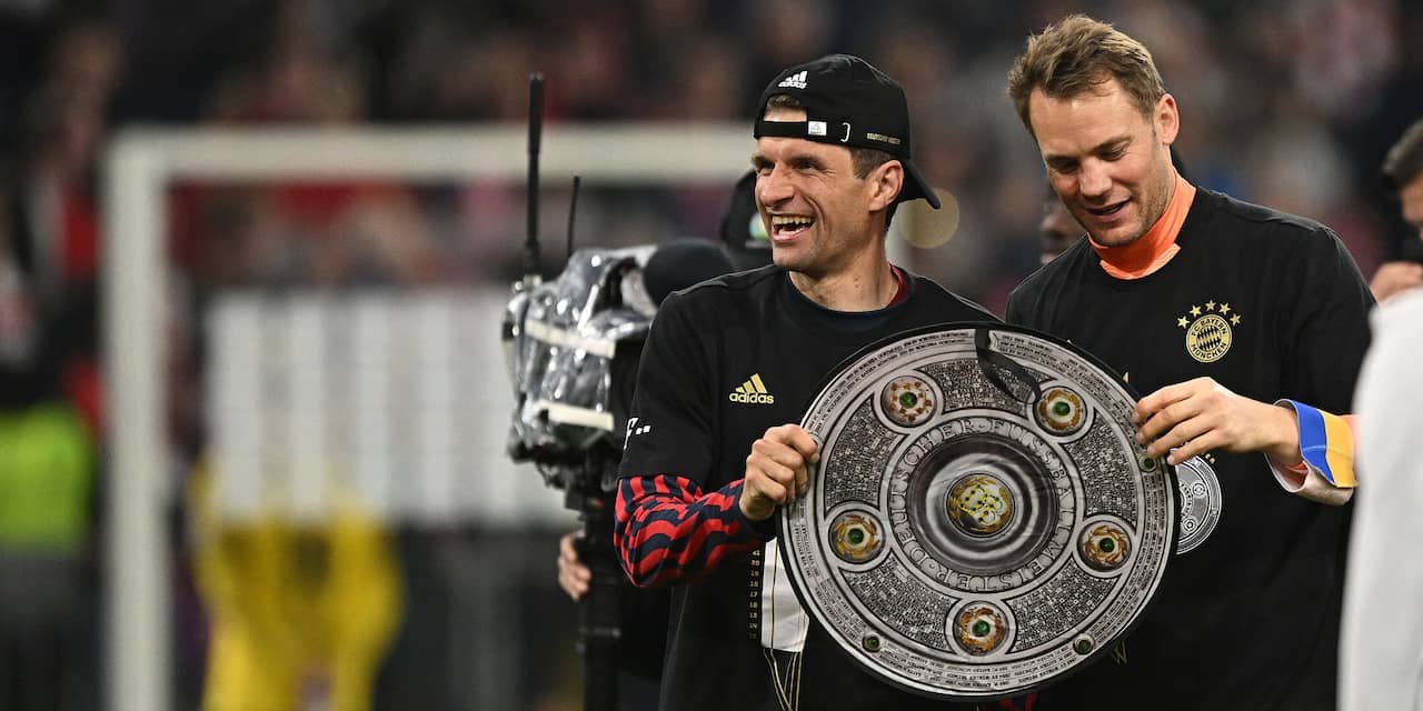 Bayern München redt seizoen met tiende titel op rij: 'Nu is alles weer prachtig'