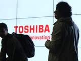 Toshiba hard onderuit op beurs Japan