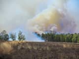 Limburgse natuurbrand laait weer op, vuurhaard Brabant lastig te blussen
