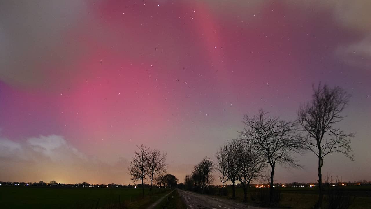 Northern lights clearly visible in various places in the country |  inland