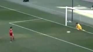 Japanse scholier doet halve minuut over penalty