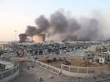 In de haven van Beiroet vond dinsdag aan het begin van de avond een grote explosie plaats.