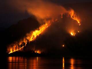 'Enorme bosbranden in Siberië op hun retour door hevige regenval'