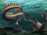 Voor het eerst bewijs gevonden voor dinosauriër die kon zwemmen