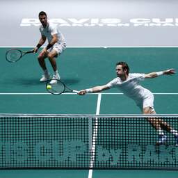Nederland uitgeschakeld in Davis Cup door verlies tegen Groot-Brittannië