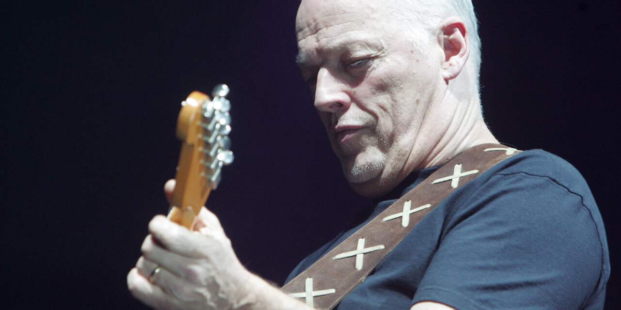 Gitaarveiling Pink Floyd-gitarist David Gilmour levert 18 miljoen euro op