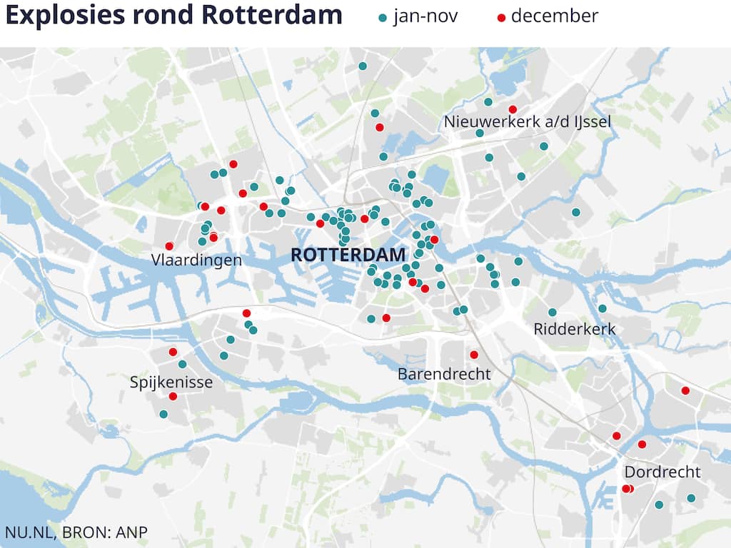 Recordaantal Explosies In 2023: Zeker 378 Incidenten, Rotterdam ...