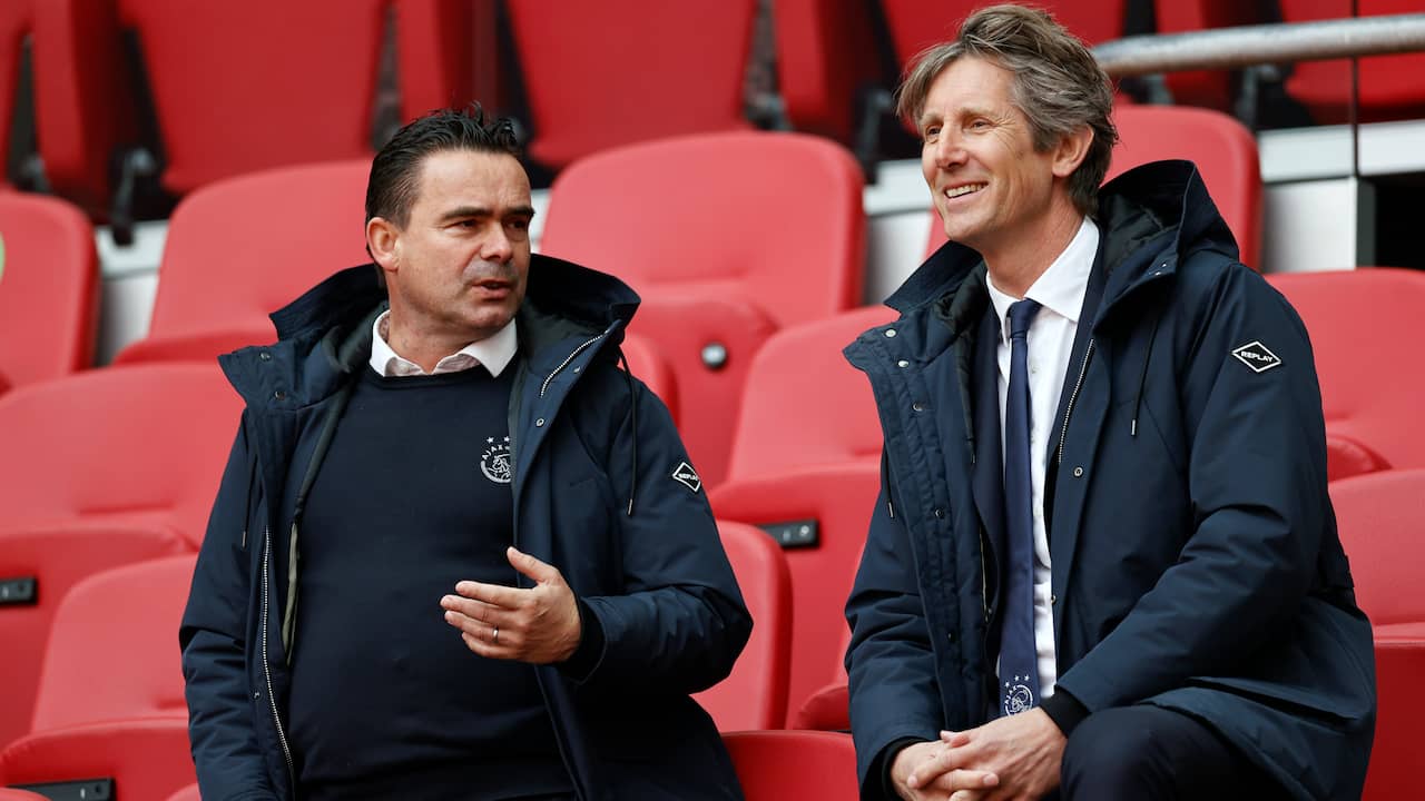 Marc Overmars vormde bij Ajax jaren een duo met algemeen directeur Edwin van der Sar.