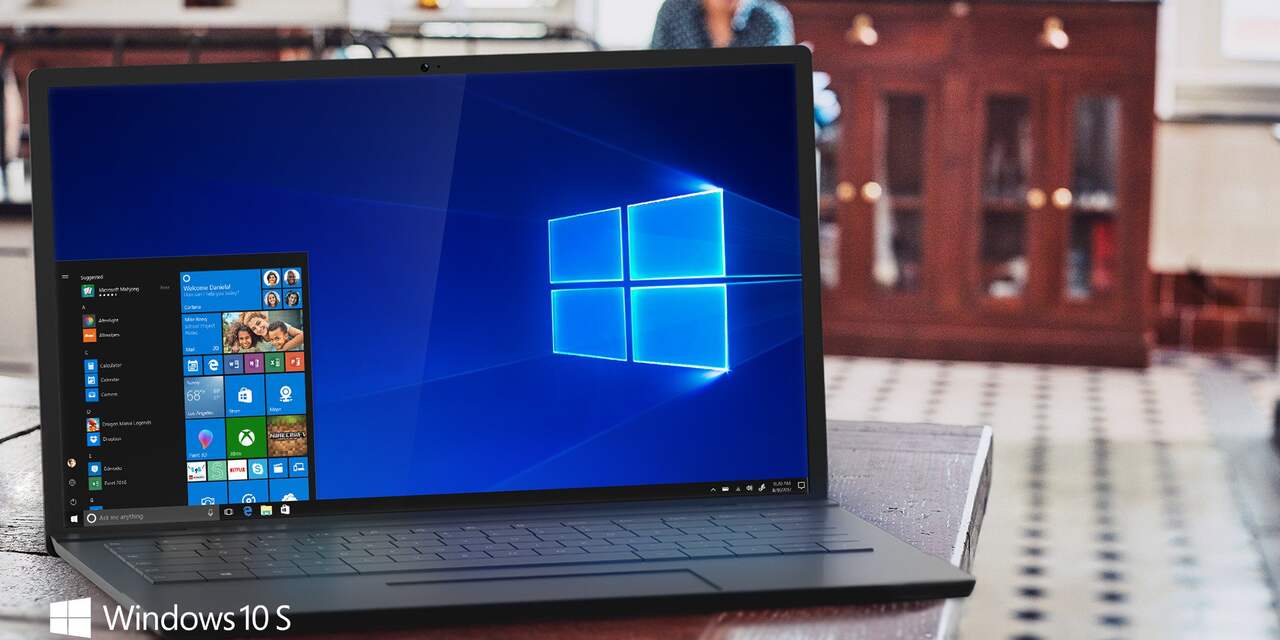 Microsoft onthult zuinige Windows-versie 10 S