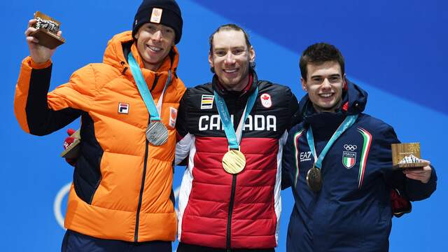 Voor de Nederlandse Canadees Bloemen uit Leiderdorp is het de eerste olympische medaille.