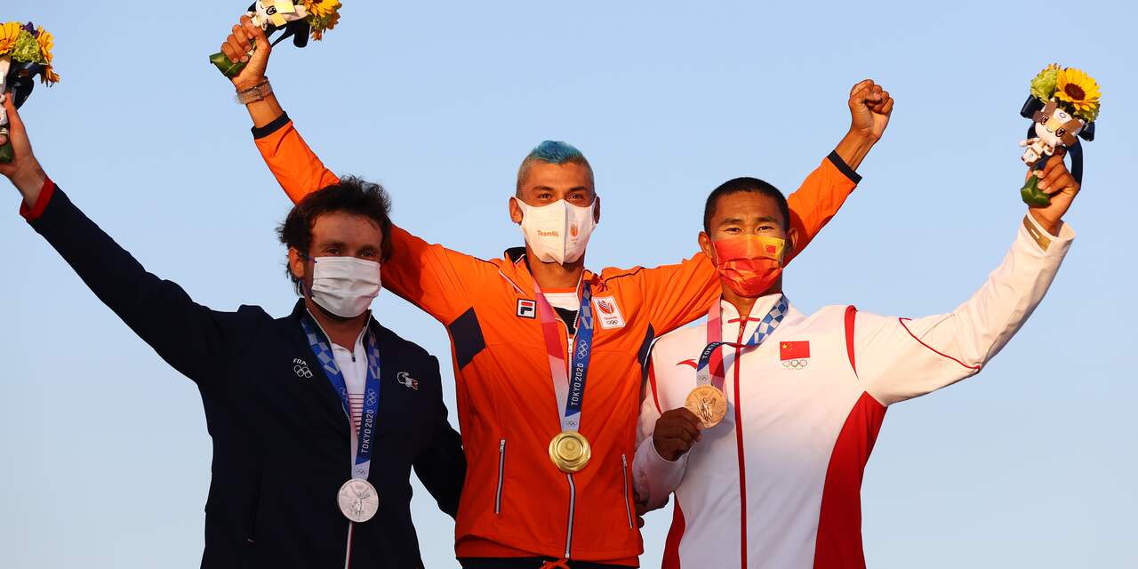 Badloe volgt Van Rijsselberghe op en bezorgt Nederland vierde goud in Tokio