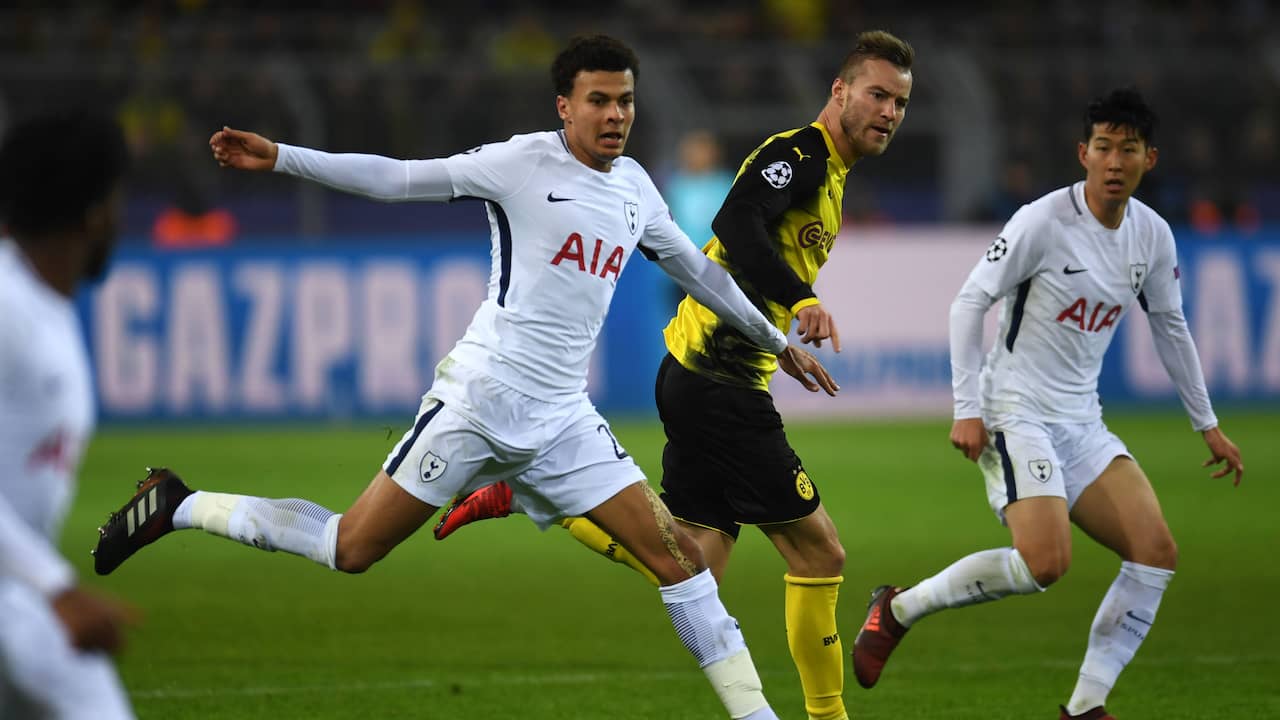 Beeld uit video: Samenvatting Borussia Dortmund-Tottenham Hotspur (1-2)