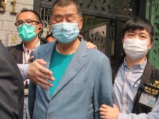 De arrestatie van Jimmy Lai in Hongkong