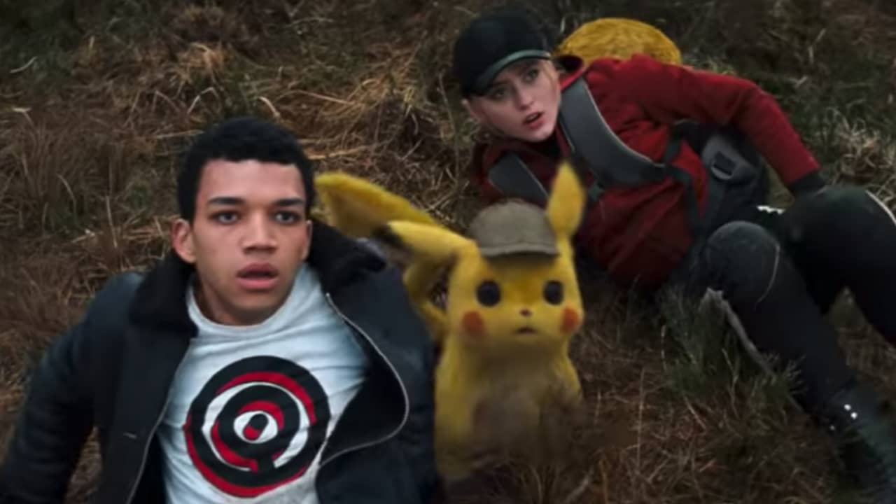 Beeld uit video: 'Pikachu' Ryan Reynolds zoekt vermiste Squirtle in trailer Pokémon-film
