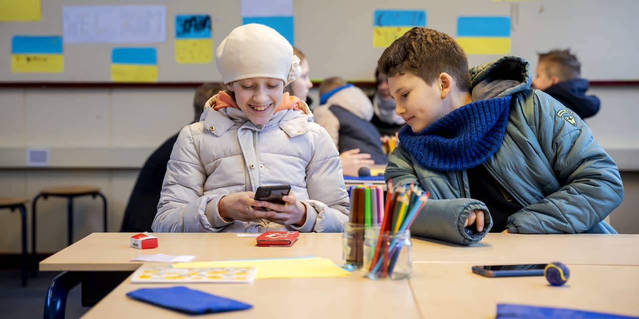 Zeker 7.300 Oekraïense kinderen gaan naar school in Nederland