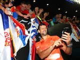 Djokovic warm onthaald bij weerzien met publiek op Australian Open