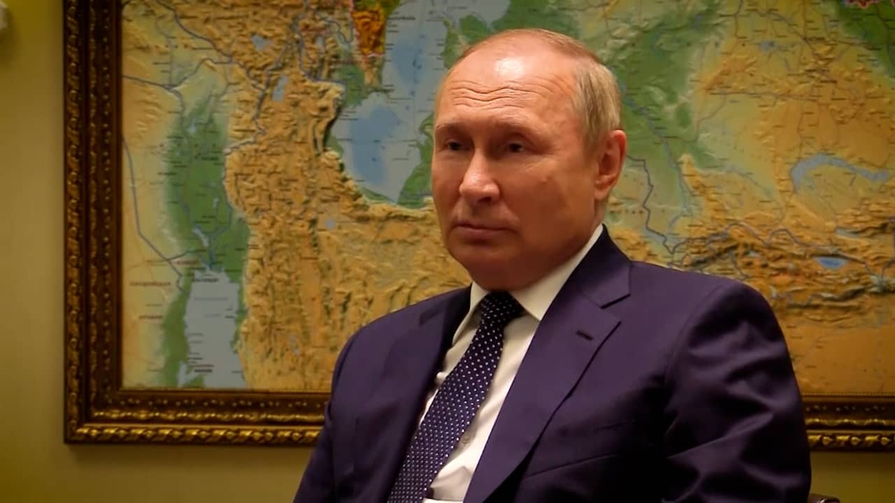 Beeld uit video: Poetin dreigt niet eerder geraakte doelen aan te vallen
