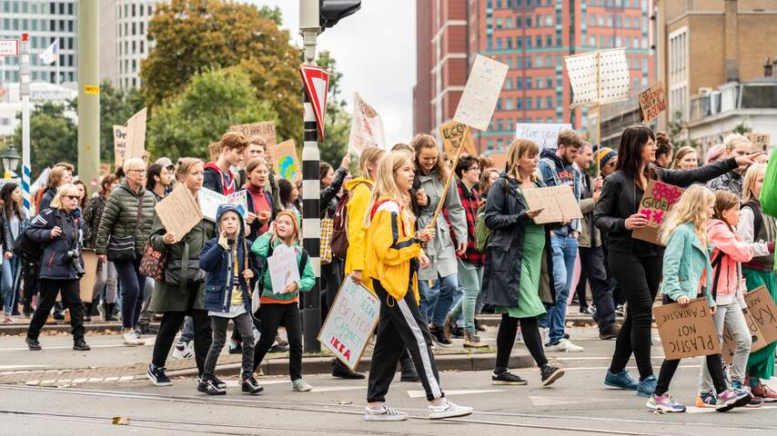 Klimaatstaking Den Haag