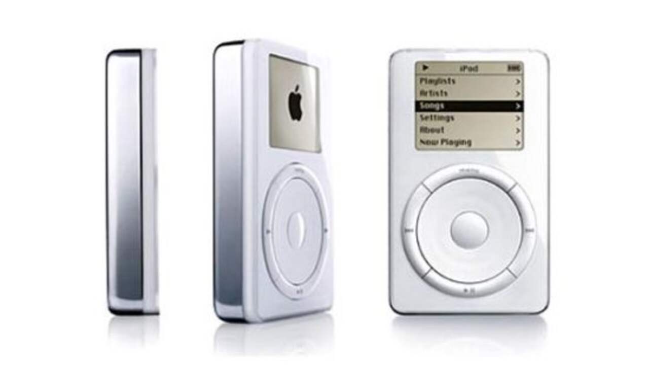 De iPod Classic was ongeveer zo groot als een pakje sigaretten.