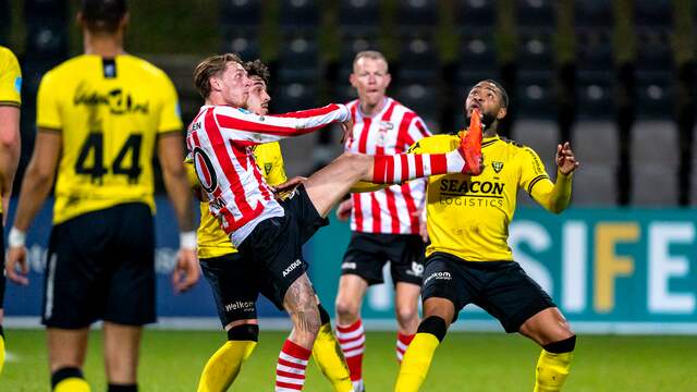 VVV-Sparta kwam pas in de tweede helft wat los.