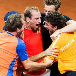 Nederlands Davis Cup-team terug in Wereldgroep na fraaie comeback