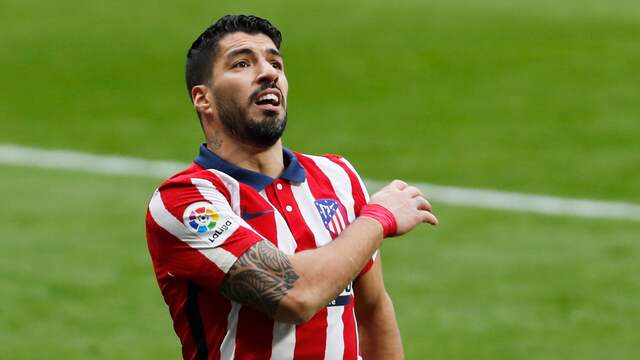 Luis Suárez scoorde dit seizoen al zestien keer voor Atlético.