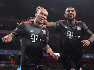 Robben baalt ondanks ruime zege van zwakke eerste helft Bayern