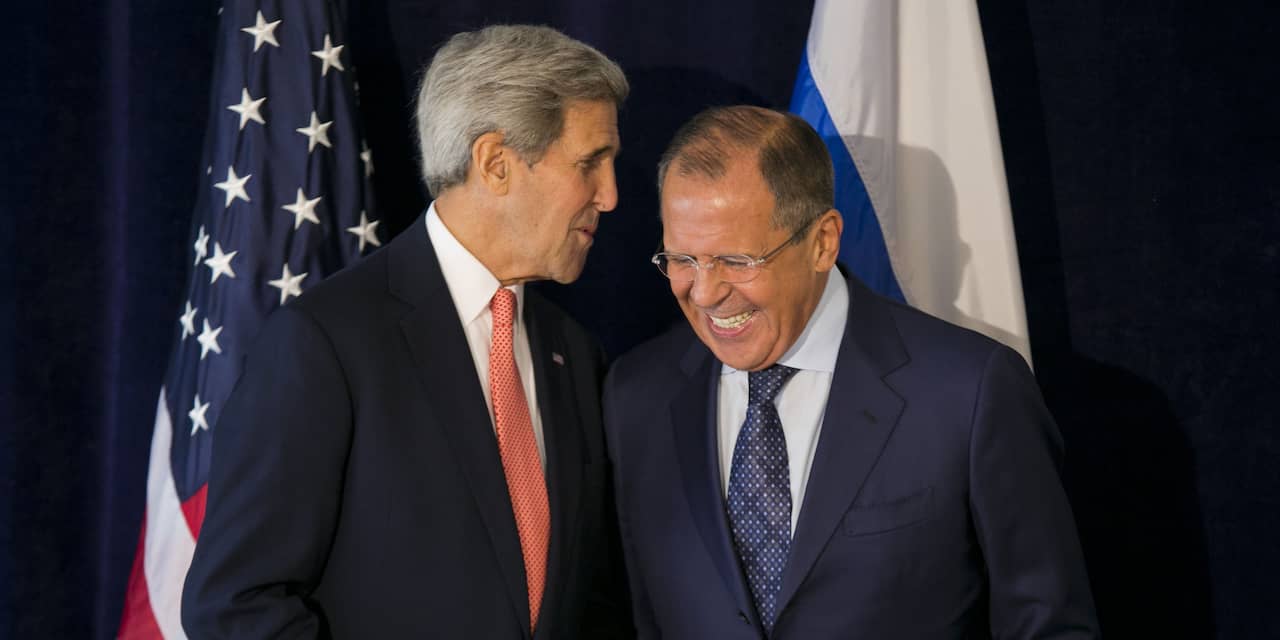 Lavrov en Kerry spreken elkaar in Wenen over Syrië