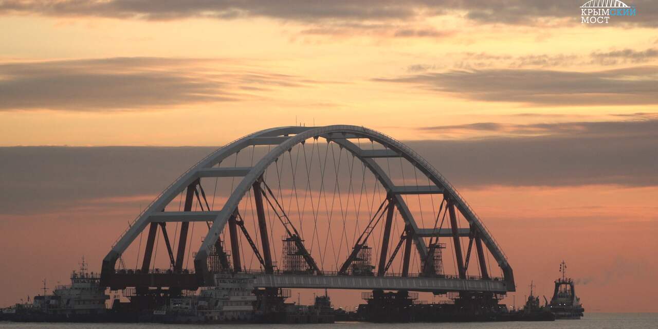 Justitie onderzoekt betrokkenheid Nederlandse bedrijven bij bouw Krim-brug