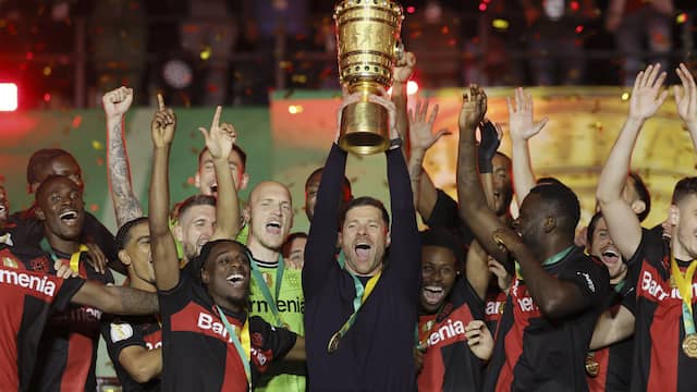 Leverkusen verslaat Kaiserslautern en pakt DFB-Pokal