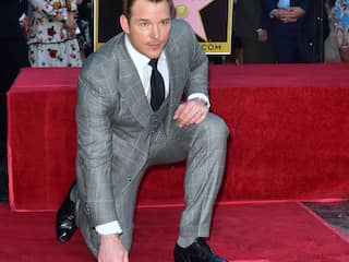 Chris Pratt onthult eigen ster op Hollywood Walk of Fame