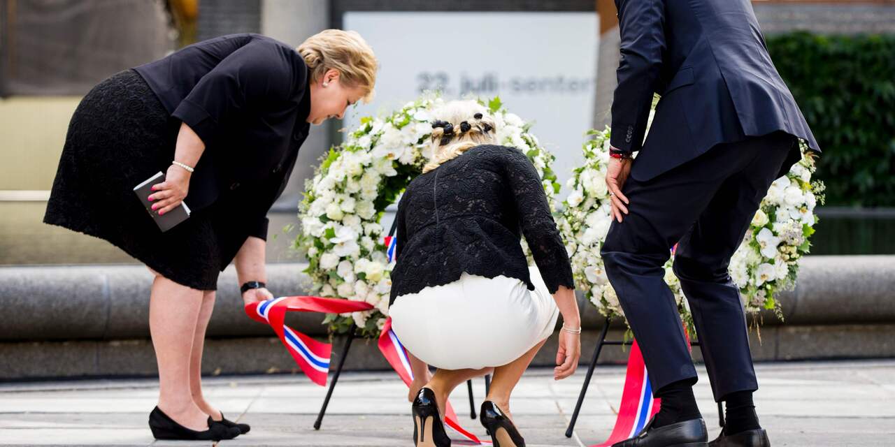 Noren herdenken aanslagen Breivik
