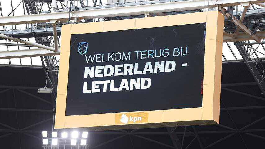 Nederland-Letland, Oranje