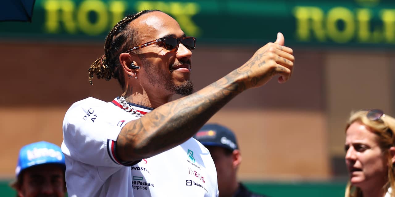 Hamilton voldaan na inhaalrace: 'Deze vijfde plek voelt beter dan een zege'